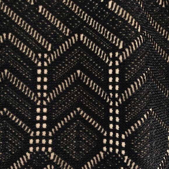 Ann Taylor Petite Lace Black Nude Skirt 0P - Picture 5 of 6